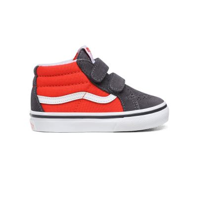 Vans 2-Tone Sk8-Mid Reissue - Çocuk Bilekli Ayakkabı (Turuncu)